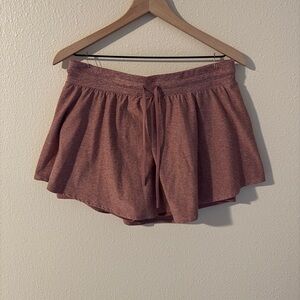 Fabletics Pink Drawstring Lounge Skort